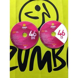 ズンバ(Zumba)のZUMBA　ズンバ　ZIN46　CD ＆ DVD　インストラクター専用(スポーツ/フィットネス)