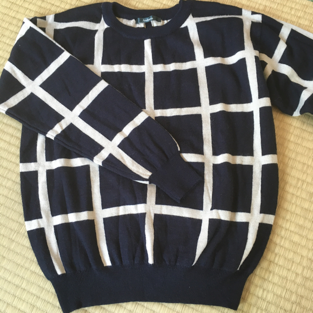Andemiu(アンデミュウ)のアンデミュウ 紺セーター レディースのトップス(ニット/セーター)の商品写真