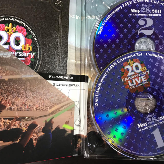 L'Arc～en～Ciel(ラルクアンシエル)のL'Arc~en~Ciel 20th L’Anniversary DVD 限定版 エンタメ/ホビーのDVD/ブルーレイ(ミュージック)の商品写真