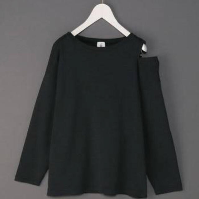 BEAUTY&YOUTH UNITED ARROWS(ビューティアンドユースユナイテッドアローズ)の6 roku  COTTON SHOULDER HOLE PULLOVER/ レディースのトップス(カットソー(長袖/七分))の商品写真