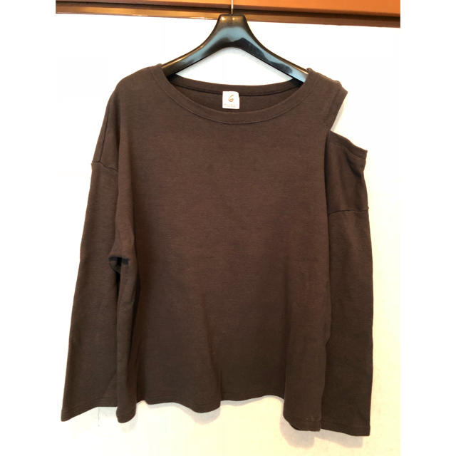 BEAUTY&YOUTH UNITED ARROWS(ビューティアンドユースユナイテッドアローズ)の6 roku  COTTON SHOULDER HOLE PULLOVER/ レディースのトップス(カットソー(長袖/七分))の商品写真