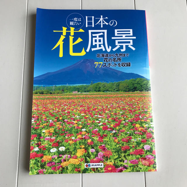 旺文社(オウブンシャ)の一度は見たい 日本の花風景 エンタメ/ホビーの本(地図/旅行ガイド)の商品写真