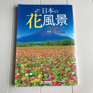 オウブンシャ(旺文社)の一度は見たい 日本の花風景(地図/旅行ガイド)