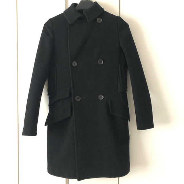 絶品】 Y's Red Label 2008AW ショート丈ピーコート 赤