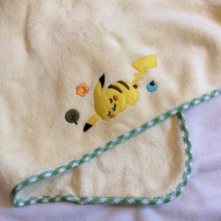 ポケモン(ポケモン)のお取置き中🎁おねむりピカチュウ マスコット付 ブランケット(毛布)