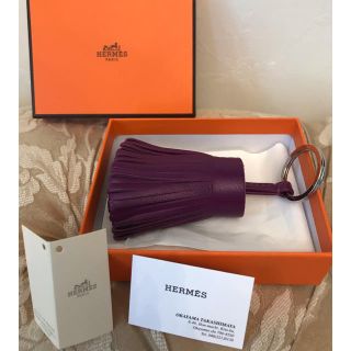 エルメス(Hermes)の美品！エルメス カルメン アネモネ(バッグチャーム)