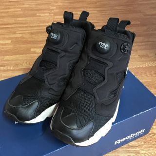 リーボック(Reebok)のポンプフューリー 24cm（ブラック）(スニーカー)