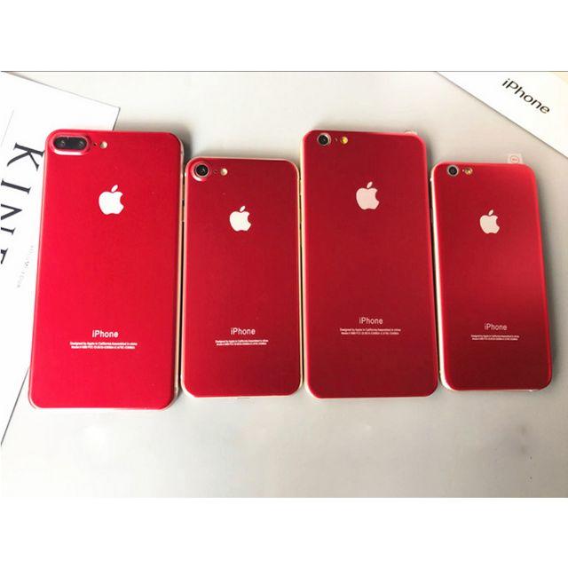 coach iphone8 ケース 通販 | （背面）チタン製保護フィルムレッド【限定色】の通販 by 菜穂美＠プロフ要重要｜ラクマ