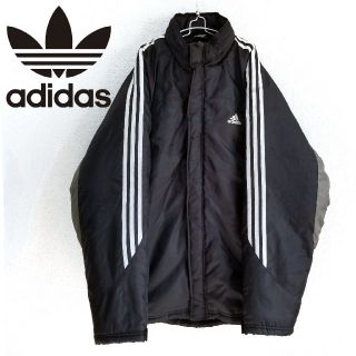 アディダス(adidas)の90s adidas ダウンジャケット 黒(ダウンジャケット)