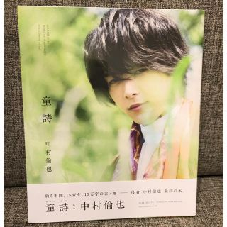 中村倫也 写真集「童詩」新品未開封(男性タレント)