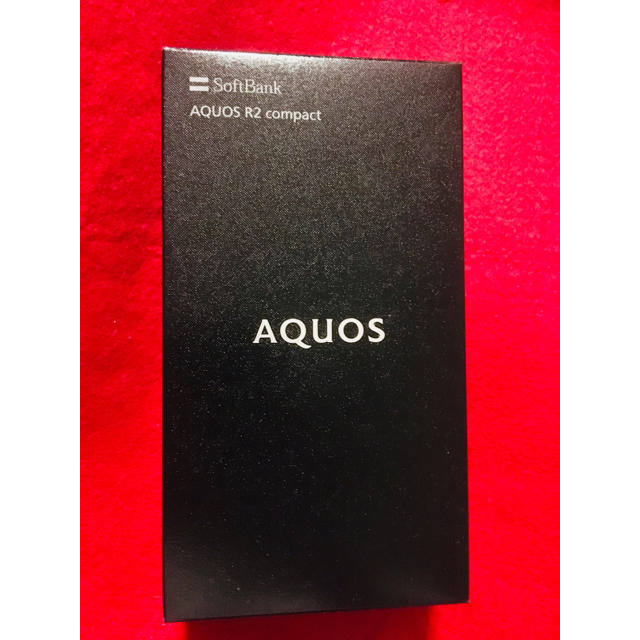 人気ブランド AQUOS R2 compact 新品未使用 ソフトバンク 803SH スマートフォン本体