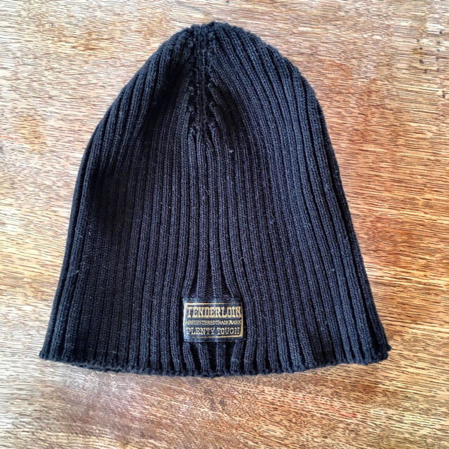 TENDERLOIN(テンダーロイン)のテンダーロイン ビーニー黒  メンズの帽子(ニット帽/ビーニー)の商品写真