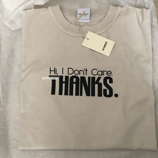VETEMENTS care print sweatshirts(Tシャツ/カットソー(七分/長袖))