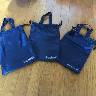 リーボック(Reebok)の新品 未使用 リーボック  袋 シューズケース 旅行 ナイロン 手提げ エコ (エコバッグ)