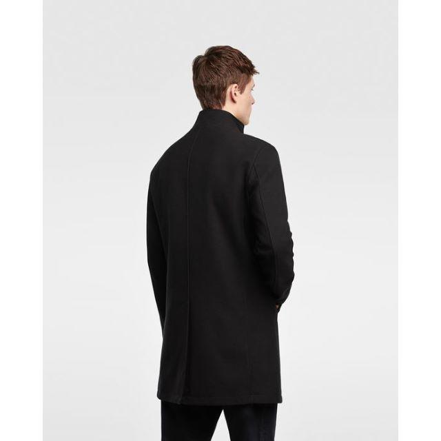 ZARA - 新品ZARAmanレイヤードダウンハイネックロングコートSの ZARA - 新品ZARAmanレイヤードダウンハイネックロングコートSの