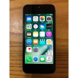 アップル(Apple)のiPhone5 BLACK16GB ソフトバンク(スマートフォン本体)