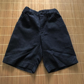 バーバリー(BURBERRY)のバーバリー 綿パンツ 110 黒×ストライプ(パンツ/スパッツ)