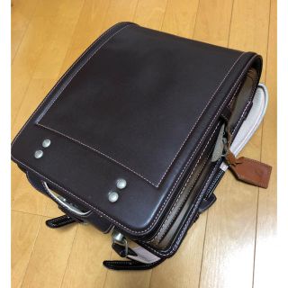 ショップを選択する 土屋鞄製造所 総牛革ランドセル 茶色×ピンク