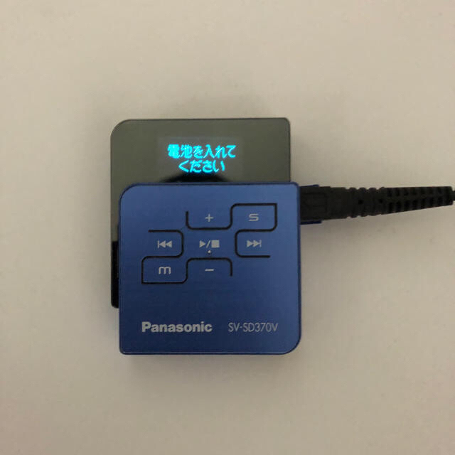 Panasonic(パナソニック)のPanasonic  SD オーディオプレイヤー  SV−SD370V スマホ/家電/カメラのオーディオ機器(ポータブルプレーヤー)の商品写真