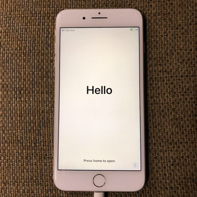新品同様 iPhone - 58000即決 SIMフリー 64GB silver iPhone8plus