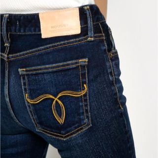 マウジー(moussy)の[新品] MOUSSY WF Rebirth embroidery SKINNY(デニム/ジーンズ)