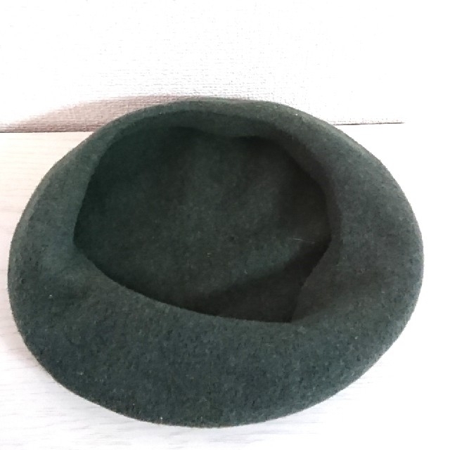 ベレー帽★グリーン レディースの帽子(ハンチング/ベレー帽)の商品写真