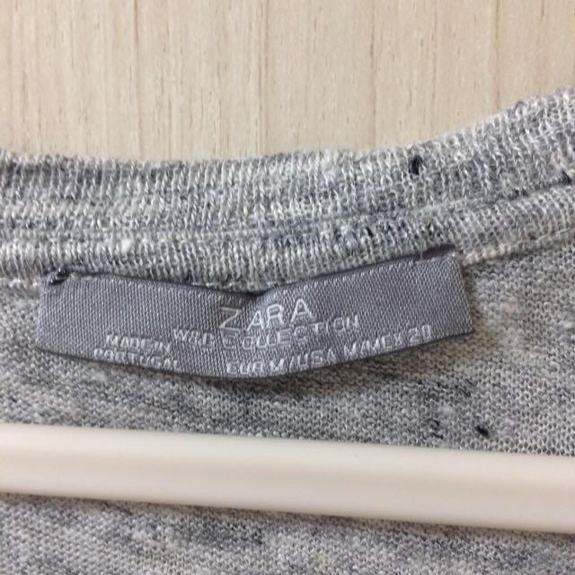 ZARA(ザラ)のZARA 春夏 裾レース Tシャツ M レディースのトップス(Tシャツ(半袖/袖なし))の商品写真