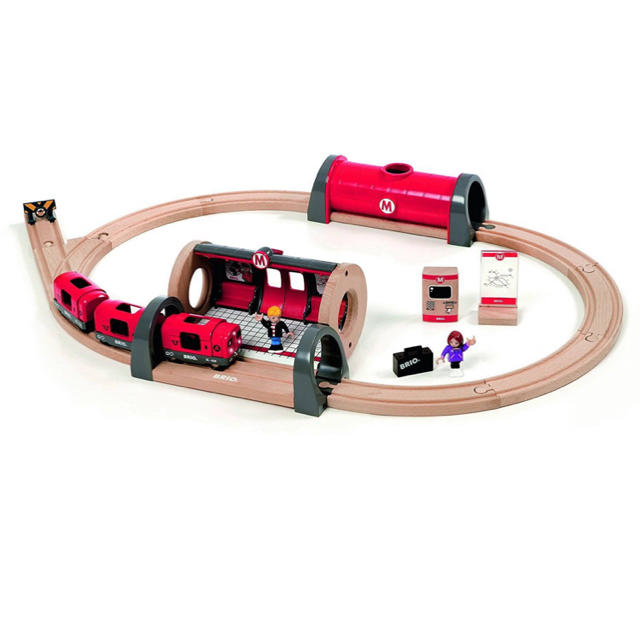 BRIO(ブリオ)のBRIO メトロレールウェイセット キッズ/ベビー/マタニティのおもちゃ(電車のおもちゃ/車)の商品写真