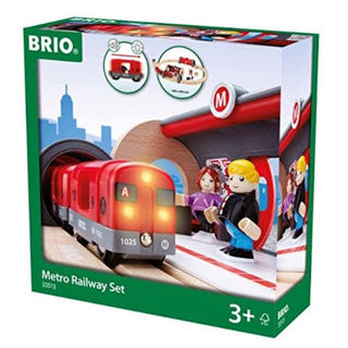 ブリオ(BRIO)のBRIO メトロレールウェイセット(電車のおもちゃ/車)