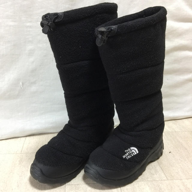 THE NORTH FACE - ノースフェイス ロングブーツ ヌプシブーティー ブラック ヒートシーカーの通販 by milk_11922960yo's shop｜ザノースフェイスならラクマ