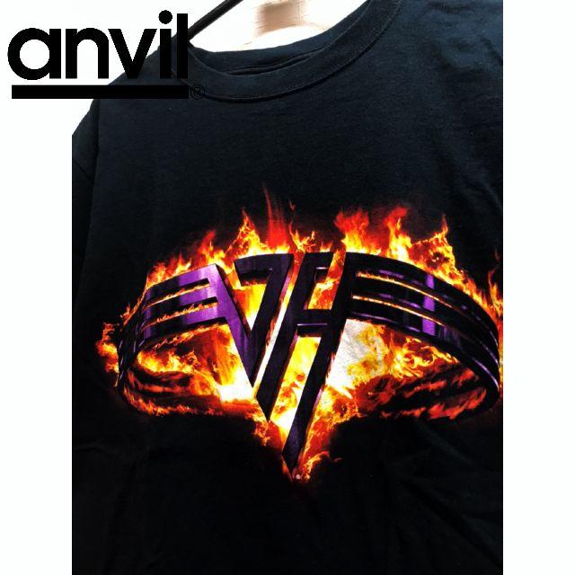 Anvil(アンビル)のヴァン・ヘイレン ロックバンド Tシャツ メンズのトップス(Tシャツ/カットソー(半袖/袖なし))の商品写真