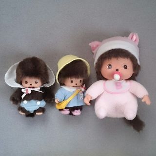 超カワイイ♥モンチッチのぬいぐるみ 3set.+*:ﾟ+｡.☆(ぬいぐるみ)