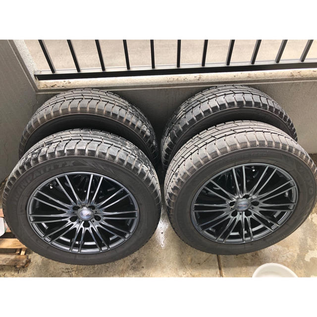 タイヤホイール4本セット 235/55R18 スタッドレスタイヤ 2