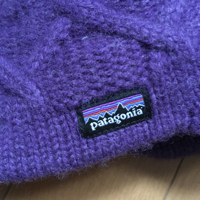 patagonia(パタゴニア)のパタゴニア ビーニー  ニット帽 ウール レディースの帽子(ニット帽/ビーニー)の商品写真