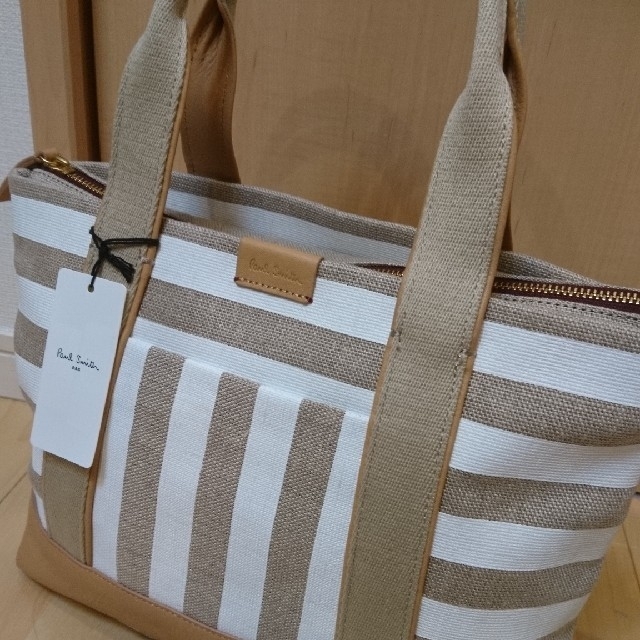 新品！タグつき！Paul Smith トートバッグ PWN631 カーキ