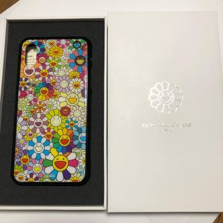 iPhoneケース お花ハードケース 村上隆 マルチ case x xs(iPhoneケース)