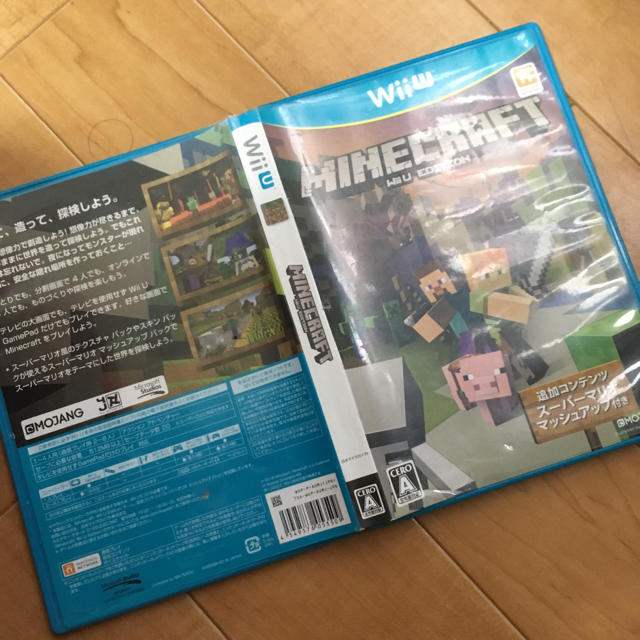 Wii U(ウィーユー)のマインクラフト ジャンク ケースのみ エンタメ/ホビーのゲームソフト/ゲーム機本体(家庭用ゲームソフト)の商品写真