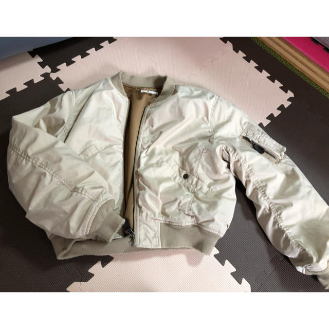 moussy(マウジー)の試着のみ マウジー FADED VINTAGE MA-1 ブルゾン レディースのジャケット/アウター(ブルゾン)の商品写真