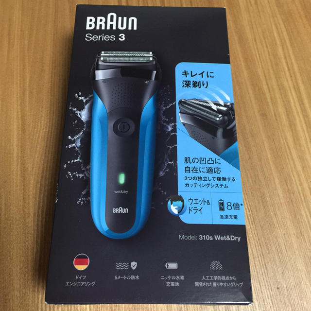 BRAUN - BRAUN series3 電気シェーバーの通販 by ピーチフラワー's shop｜ブラウンならラクマ