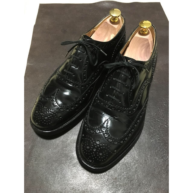 トロコーヒー様専用 BURWOOD 黒 75G ポリッシュドバインダーカーフ