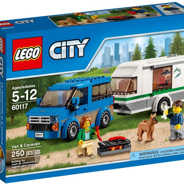 Lego(レゴ)のレゴ LEGO シティキャンピングカー［60117］ キッズ/ベビー/マタニティのおもちゃ(知育玩具)の商品写真