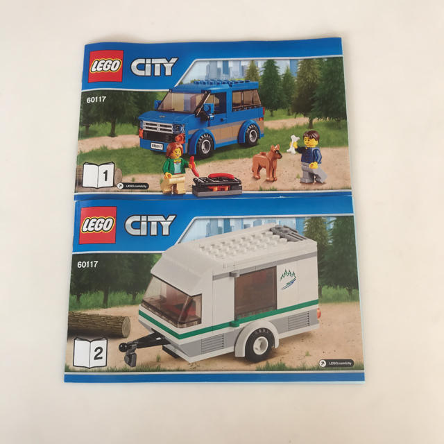 Lego(レゴ)のレゴ LEGO シティキャンピングカー［60117］ キッズ/ベビー/マタニティのおもちゃ(知育玩具)の商品写真