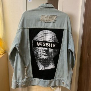 オフホワイト(OFF-WHITE)のMisbhv デニムジャケット(Gジャン/デニムジャケット)