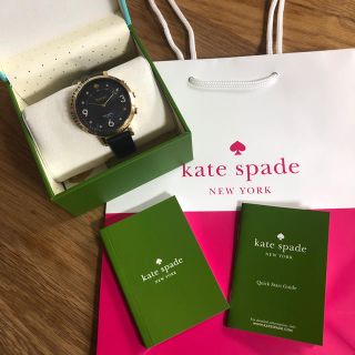 ケイトスペードニューヨーク(kate spade new york)の①新品 ケイトスペード ハイブリッドスマートウオッチ(腕時計)