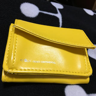 グレースコンチネンタル(GRACE CONTINENTAL)の GRACE CONTINENTAL⭐️幸せを呼ぶ黄色のミニ財布(財布)