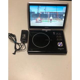 10.2インチ ポータブル DVDプレーヤー PDV-1021CB  稼動品(DVDプレーヤー)