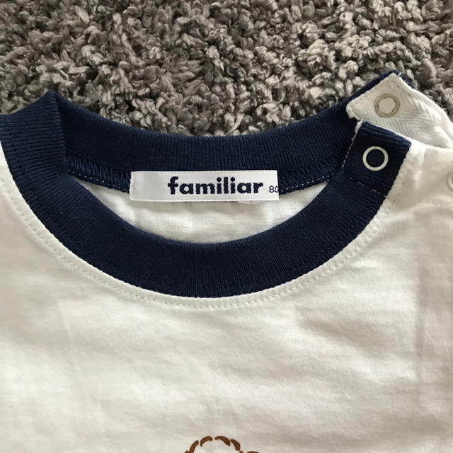 familiar(ファミリア)のファミリア 上下セット キッズ/ベビー/マタニティのベビー服(~85cm)(Ｔシャツ)の商品写真