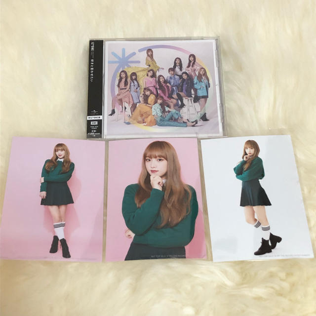 IZ*ONE「好きと言わせたい 」CD＋チェ・イェナ 生写真3枚  エンタメ/ホビーのCD(K-POP/アジア)の商品写真