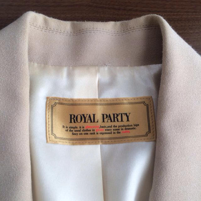 ROYAL PARTY(ロイヤルパーティー)のジャケット レディースのジャケット/アウター(テーラードジャケット)の商品写真