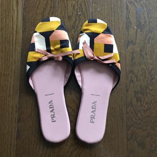 プラダ(PRADA)のプラダ  PRADA  スリッパ  37 (スリッパ/ルームシューズ)